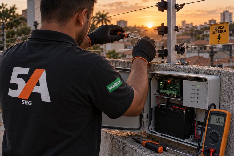 Manutenção — cerca elétrica